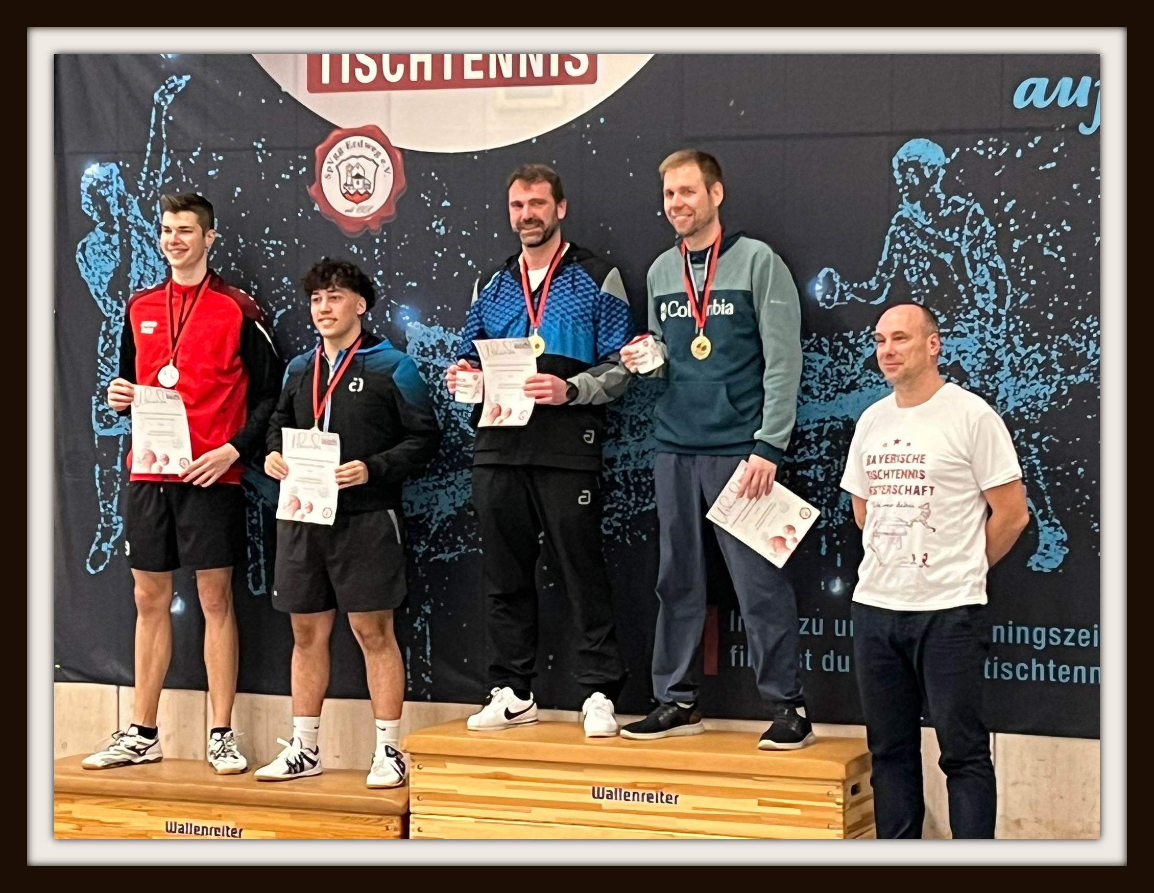 Tom Liensdorf 1. Platz Doppel Bayerische 2025