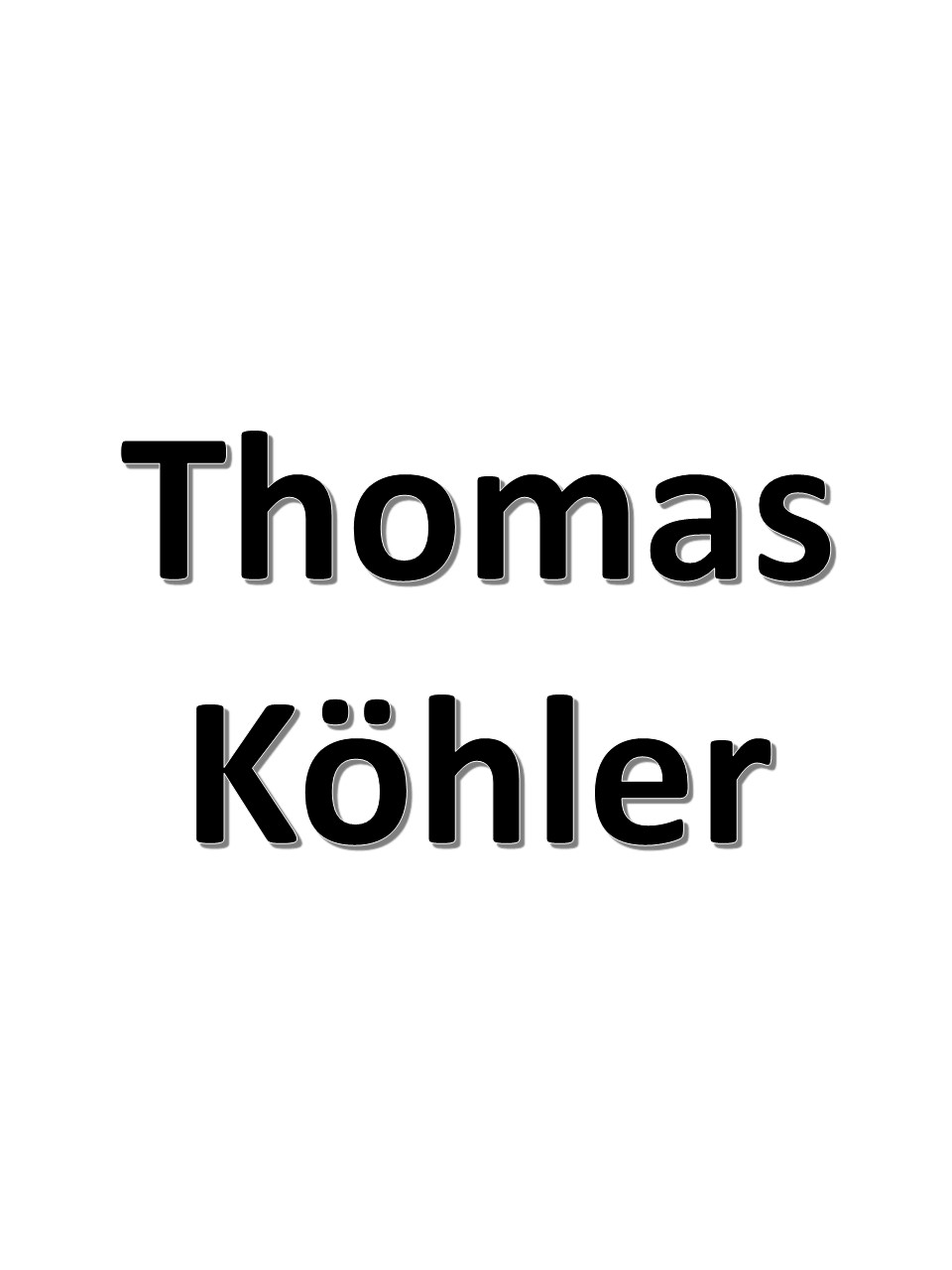 Thomas Köhler